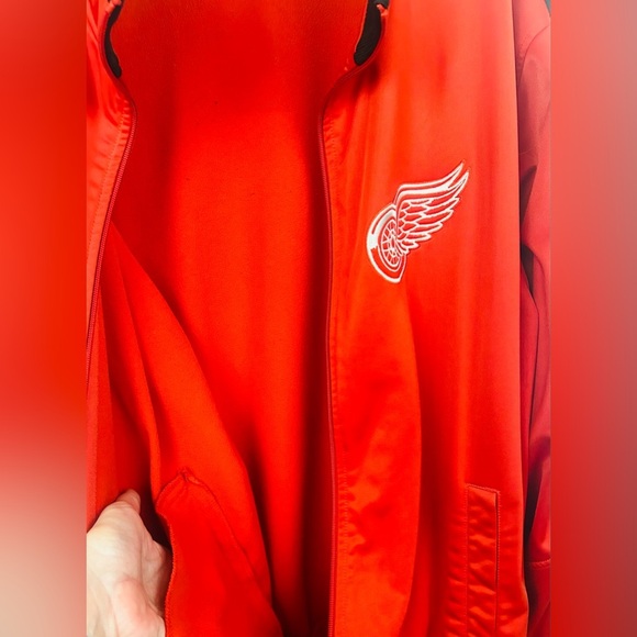 Majestic Jacket Official NHL Detroit Redwings Hockey Size XL - Picture 5 of 6